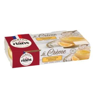La Creme Rians deser o smaku tarty cytrynowej z kawałkami bezy 2x90g