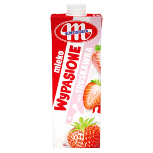 Mlekovita Mleko Wypasione UHT smak truskawka 1L 1775829938610-6fv2iq.png