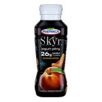 Skyr jogurt pitny wysokobiałkowy brzoskwinia Piątnica 360g