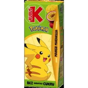 Kubuś Napój Jabłko, Mango, Marakuja 200ml