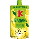 Kubuś Mus Banan Jabłko 200g