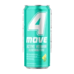 4MOVE Vitamin Water Electrolytes Lemon & Mint flavour 330 ml
