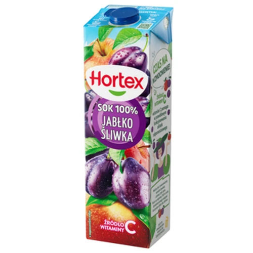Hortex Sok 100% jabłko śliwka karton 1L 1775830188790-19e4yc.png