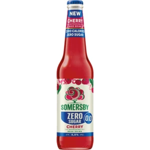 Somersby 3xZero Cherry 0% 400 ml, butelka bezzwrotna