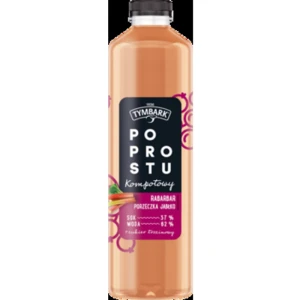 Tymbark Po Prostu Kompotowy napój rabarbar porzeczka jabłko 1,25 l