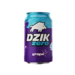 Dzik Zero Grape 330 ml - Napój Gazowany