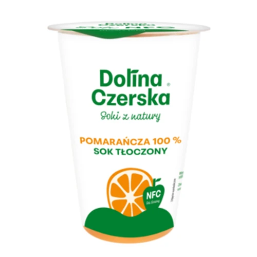 Sok NFC pomarańczowy 100% Dolina Czerska Kubeczek 200ml 1775830422288-anijts.png