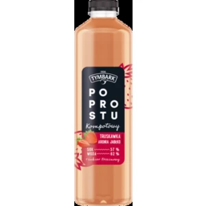 Tymbark Po Prostu Kompotowy napój truskawka aronia jabłko 1,25 l