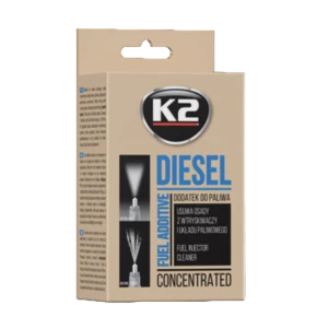 K2 DIESEL 50ml środek do czyszczenia całego układu zasilania w silnikach Diesela