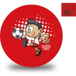 Piłka PVC Sportox Kids - Piłkarz