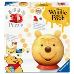 Puzzle 3D Kula Kubuś Puchatek z uszami