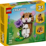Klocki LEGO Creator 31376 Uroczy chomik z kwiatkiem