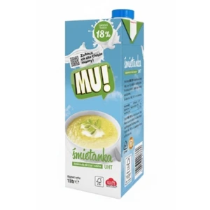 Śmietanka UHT 18% MU! 1l Wart Milk