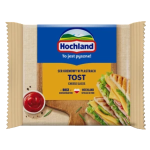 Hochland Tost. Ser kremowy topiony w plastrach 130g