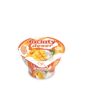 Deser na bazie maślanki o smaku mango lassi Łaciaty 170g