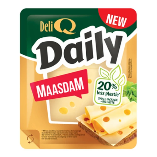 DELI Q DAILY Holenderski Maasdam plastry 100g 1775829683024-v0bbfl.png
