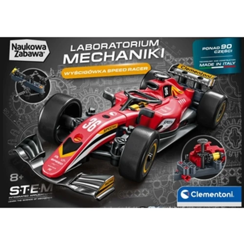 Clementoni Laboratorium Mechaniki - Wyścigówka Speed Racer 1775835322188-agsadc.png