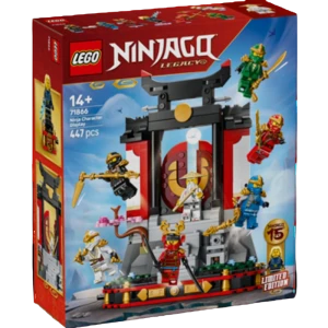 Klocki LEGO Ninjago 71866 Ozdoba z postaciami ninja — 15-lecie