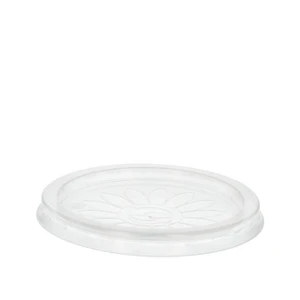 Pokrywki z PP, "airpac", okrągłe, średnica 11,5 cm, 1 cm, przezroczyste, "REUSE", 25 szt.