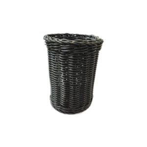 Koszyk na sztućce, ø12 cm, antracyt Horeca Polska