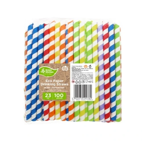 Rurki (słomki) papierowe Bubble Tea, mix kolorów, 12x230 mm/ 100 szt. 1775824681669-5psaf.png