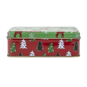 Puszka prostokątna 12,5x9x4,5cm dek. xmas Altom Design