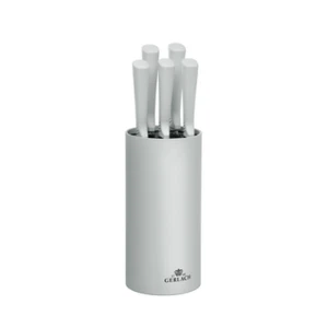 Komplet 5-szt. noży kuchennych w bloku Smart Light Grey