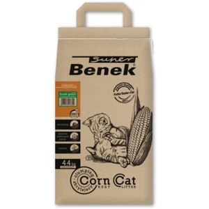 Żwirek Super Benek Corn Cat Classic zielona trawa 7L