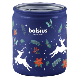 Bolsius Świeca zapachowa w szkle 82/68mm Wanilia 23h