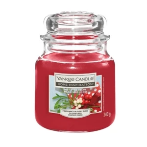 Świeca w szkle Yankee Candle Home Inspiration Mistletoe Charm 340g