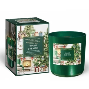 Świeca zapachowa w szkle Winter Time Warm Evening 150g 35h