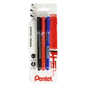 Foliopis Pentel NF450 - 3 kolory