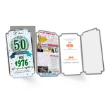 Karnet PM-452 Urodziny 50 (cyfry, roczniki) 2026