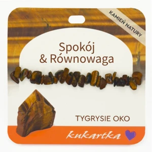 Bransoletka BRA-050 Spokój & Równowaga (tygrysie oko)
