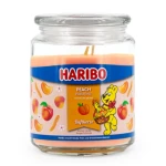 Świeca zapachowa HARIBO Peach Paradise 510g w słoiku