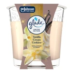 Glade® Vanilla Cream Cookies, świeca zapachowa 112g
