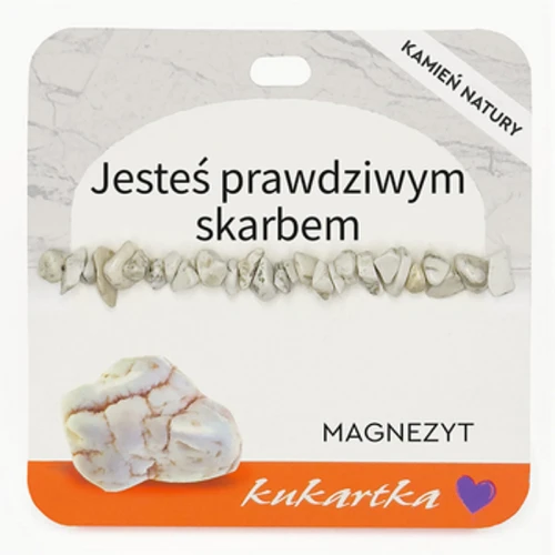Bransoletka BRA-072 Jesteś prawdziwym skarbem (magnezyt) 1775826430640-h1hscj.png