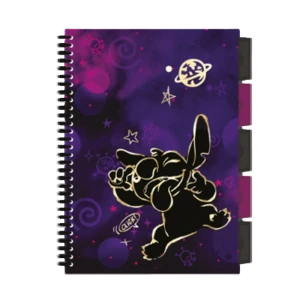 Kołobrulion B5 100 kartek kratka Stitch Gold wzór 2