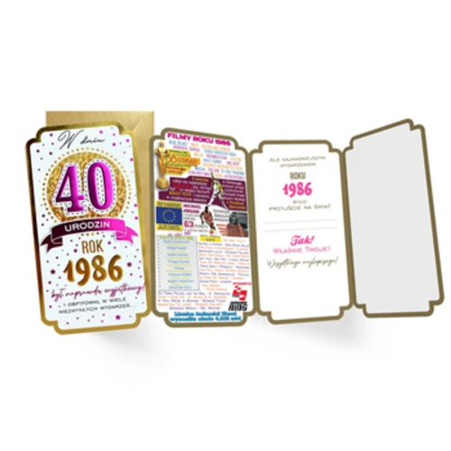 Karnet PM-449 Urodziny 40 (cyfry, roczniki) 2026 1775826540715-jljp4p.png