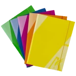 Teczka kolor fluo A4 z gumką