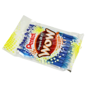 Długopis Pentel WOW BK417 niebieski 10 sztuk