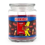 Świeca zapachowa HARIBO Cherry Cola 510g w słoiku
