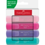 Zakreślacz 1546 4 kolory pastelowe Faber-Castell
