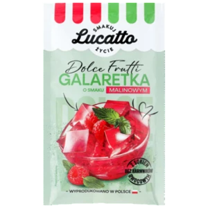 Galaretka malinowa Lucatto 70g