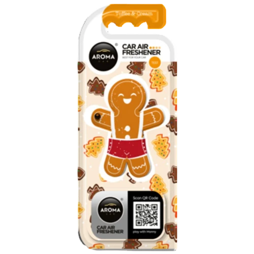 Odświeżacz powietrza do samochodu Aroma Car Xmas Manny Boy Toffee cream image-editor%2Fzip-import%2F1776698382077-613-74f2b4b89b3d.png