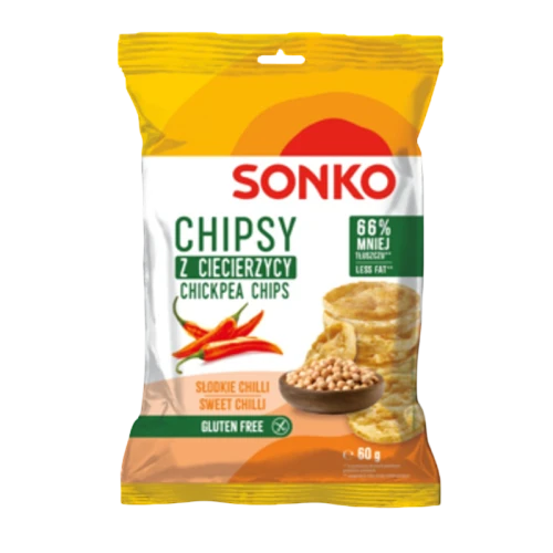 SONKO Chipsy z ciecierzycy o smaku słodkiego chili 60g image-editor%2Fzip-import%2F1776698382077-649-bdcf45ea2ef0.png