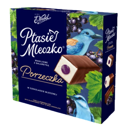 E.Wedel Ptasie mleczko waniliowe z galaretką o smaku czarnej porzeczki w czekoladzie mlecznej 340g image-editor%2Fzip-import%2F1776698382077-653-874ba7f2194c.png