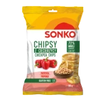 SONKO Chipsy z ciecierzycy o smaku papryki 60g