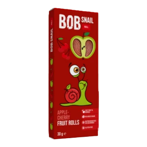 Bob Snail Roll Jabłko-Wiśnia 30g