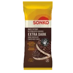 SONKO Wafle ryżowe w czekoladzie gorzkiej 64% EXTRA DARK 69g